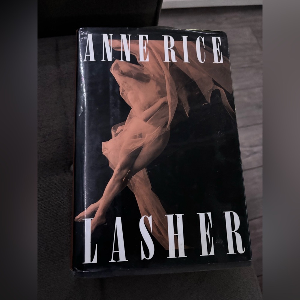 🌹Anne Rice FIRST edition Lasher hardcover book - Vintage 1993